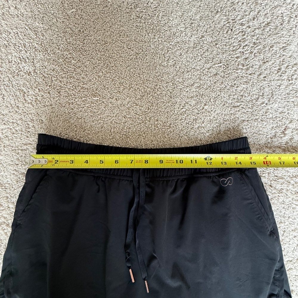 CALIA Black Athletic Skort Size M Tennis Golf Activewear Skirt - Picture 8 of 9